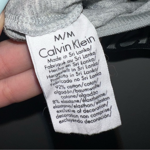 Calvin Klein Modern Cotton Unlined Triangle Bralette - Picture 3 of 3